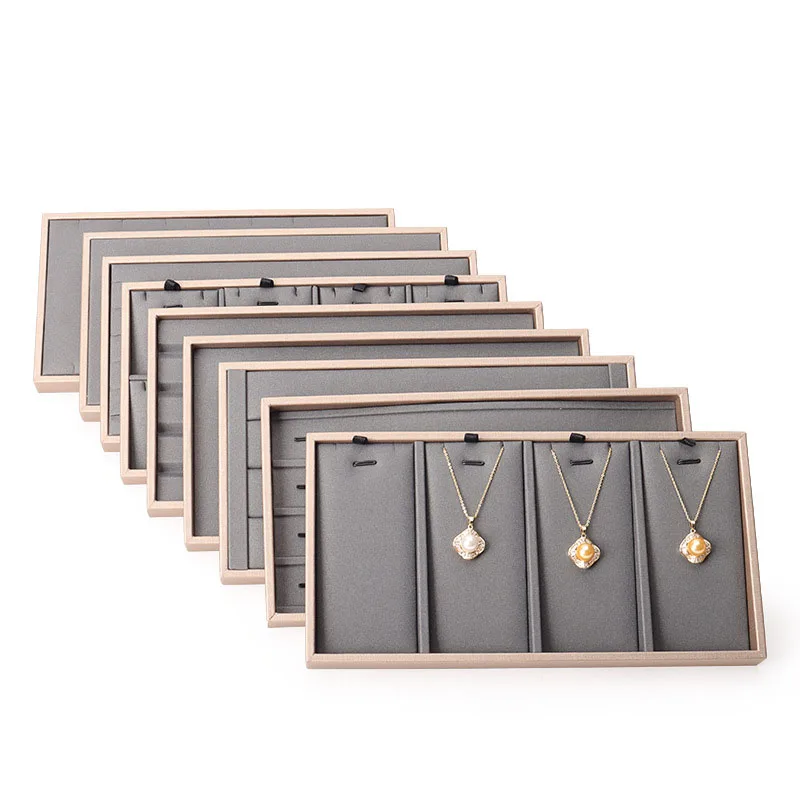 New Jewelry Display Jewelry Tray Necklace Pendant Bracelet Loose Diamonds Display Earrings Storage Tray Display Shooting Props
