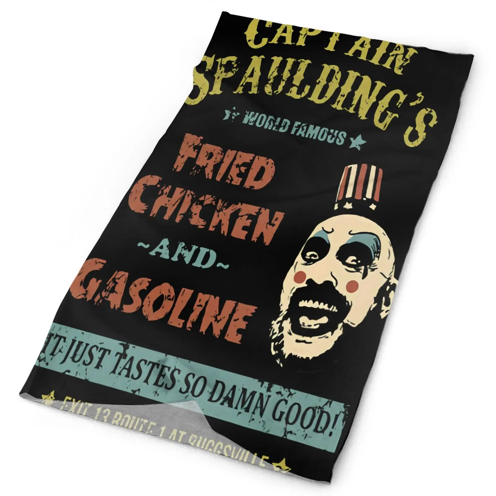 

Мужская бандана Captain Spauldings World жареная курица, Мужская Шейная бандана, зимний шарф для езды на велосипеде и лыжах, аналогично