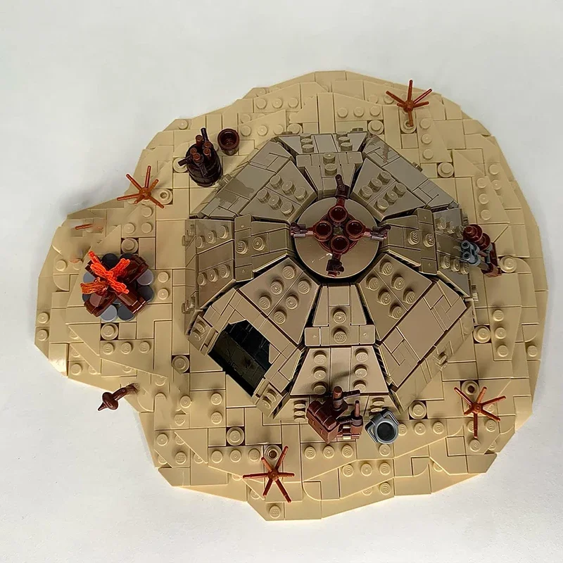 Популярная модель Звёздного фильма Moc конструктор сборщик деревенский лагерь