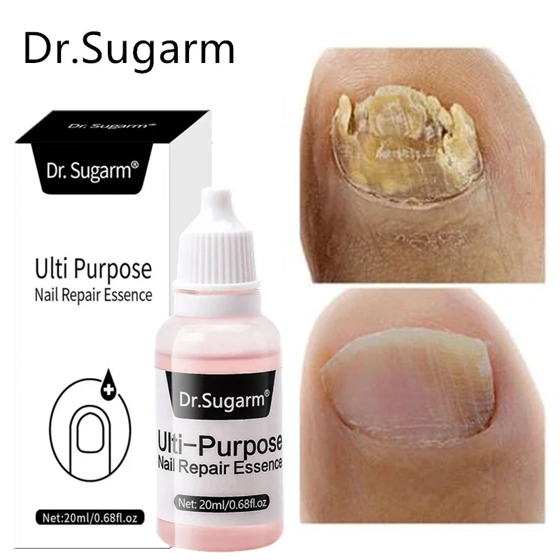 

20ml Dr.Sugarm Nail Fungal Treatment Oil Feet Care Repairing Essence Toe Nail Fungus Removal Gel Anti Infection Liquid Products