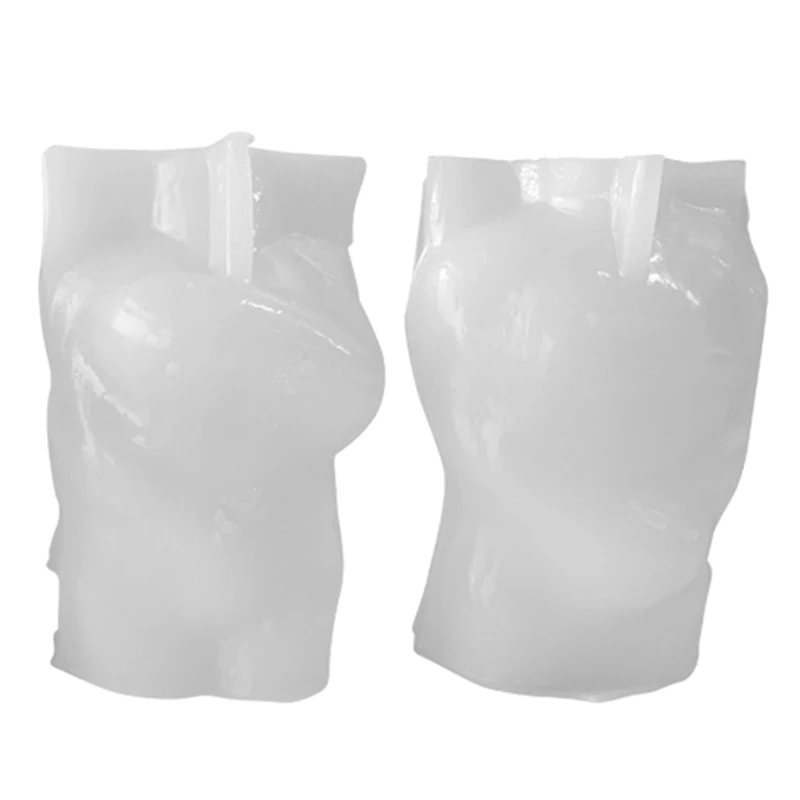 

F19D Men Women Decor Silicone Mold Epoxy Resin DIY Decoration Making Soap