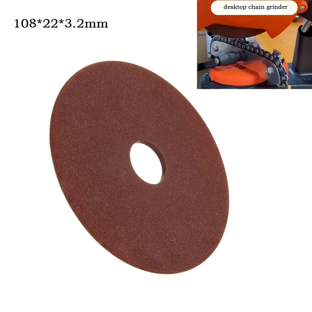 1pcs Grinding Wheel Disc Pad Parts For Chainsaw Sharpener Grinder 3/8inch & 404 Chain Grinding Disc Polishing Power Tools