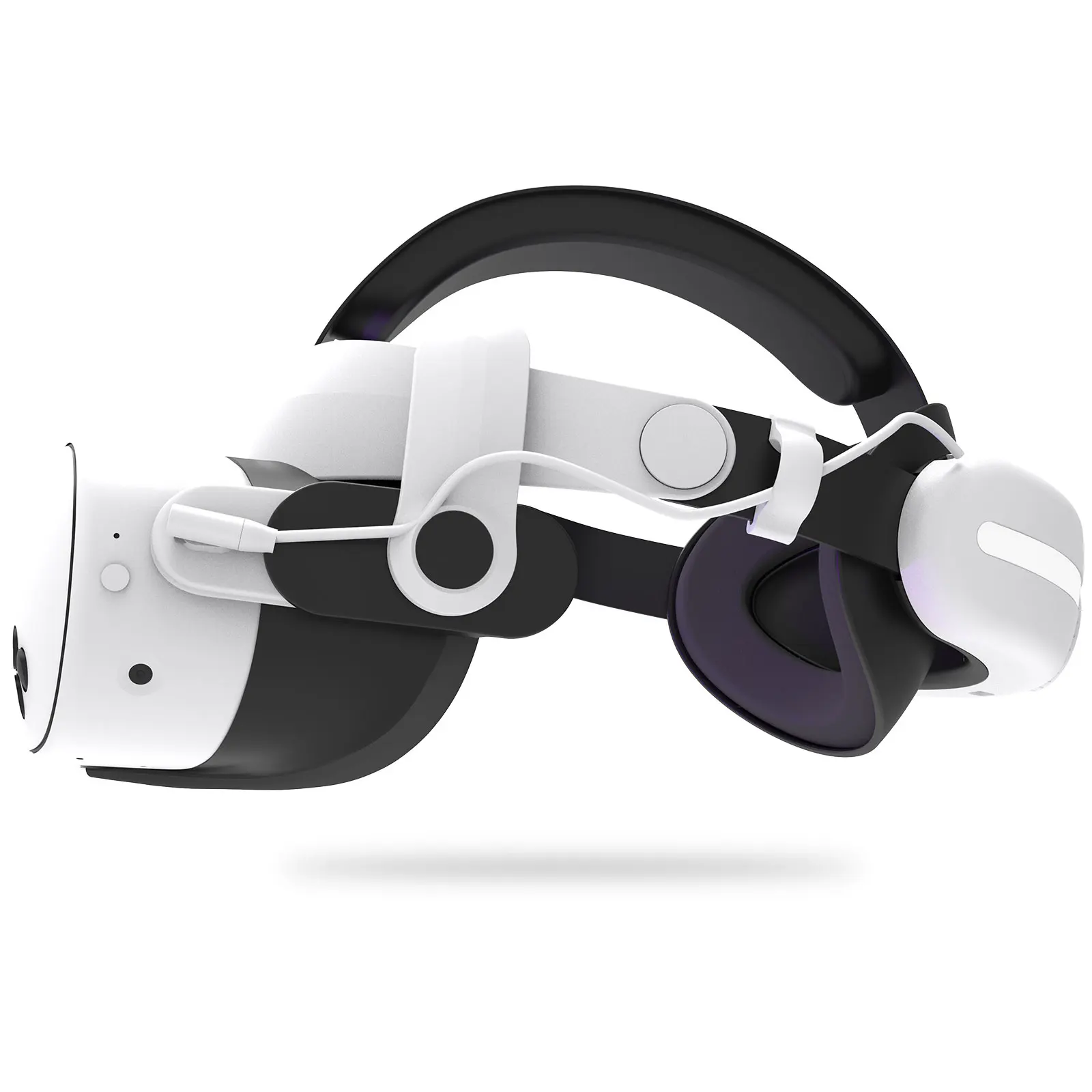 Фото Для Oculus/Meta Quest 3/3s 12000 мАч Ремешок на голову с аккумулятором VR Аксессуар Расширенное время игр Регулируемый комфортный дизайн №3