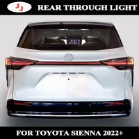 for toyota sienna 2022 rear through led tail light led cross taillights signal reversing parking lights cross lamp