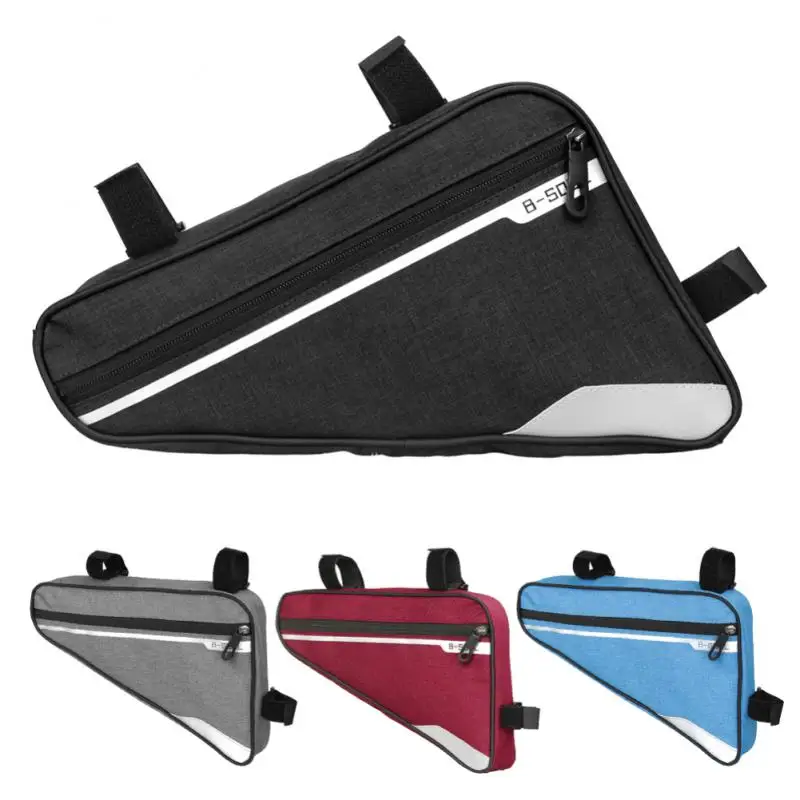 

1.6l Large Capacity Riding Accessories Stability Riding Triangle Bag Three-point Fixing Four Colors Bicycle Bag Waterproof