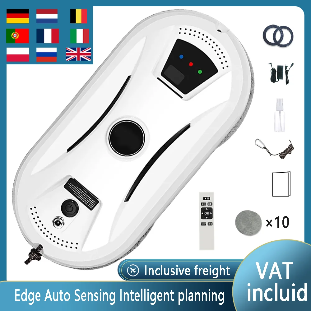 

Window Robot Suction Electric Windows Cleaner Dust collector Robot Anti-falling Remot Cleanere Control cleaning Robot Vacuum