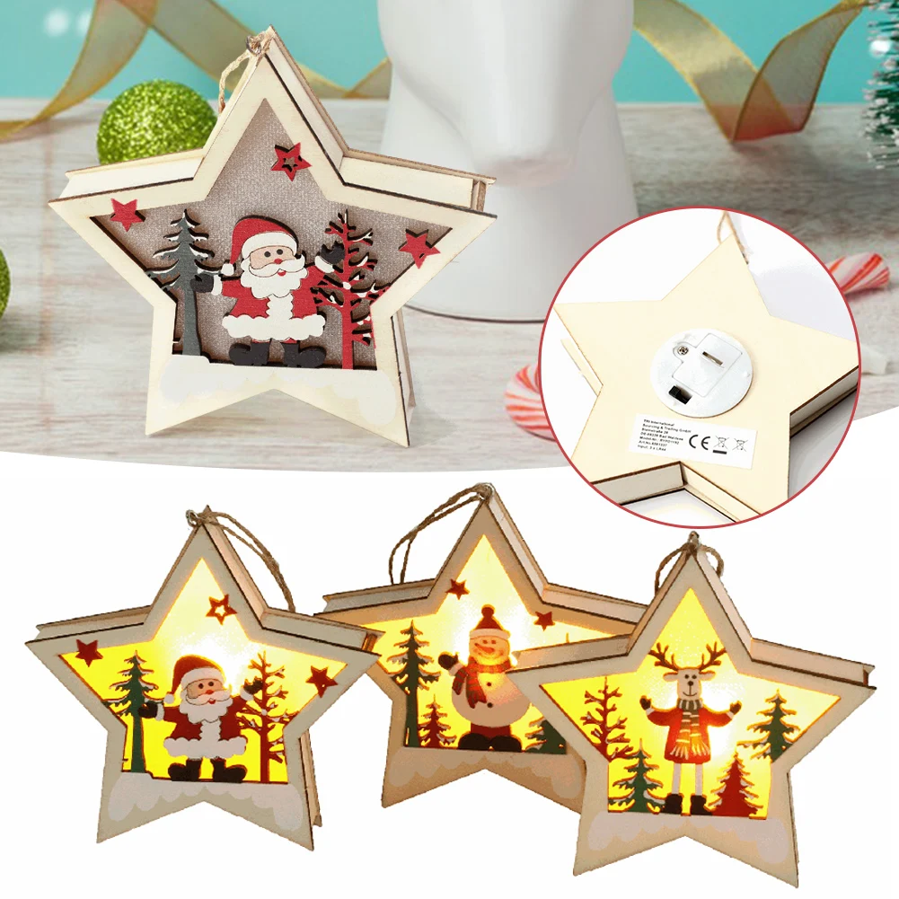 

Cartoon Pattern Pendant On Christmas Stylish Delicate Indoors Artware For Indoors