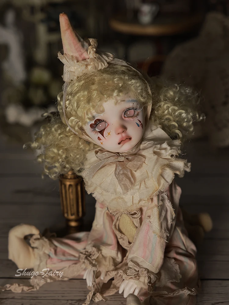 Популярная воздушная шарнирная кукла shugafsekino на Хэллоуин 1/6 в стиле клоуна