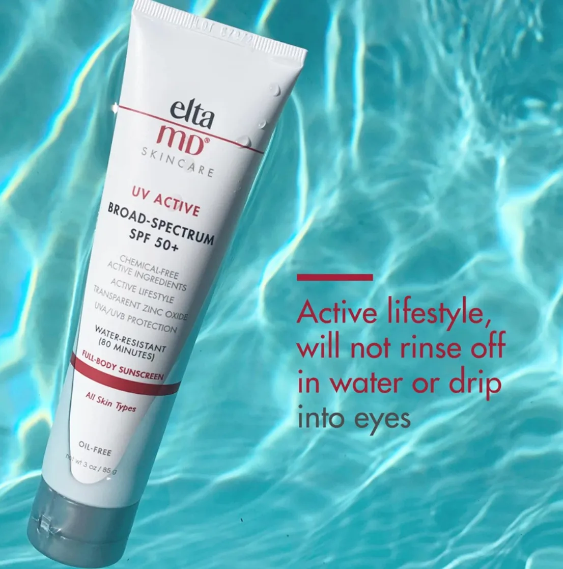 

Elta MD 85g sunscreen Face prime make up whole body sunscreen SPF 45/50 waterproof sweat proof UV isolation refreshing summer