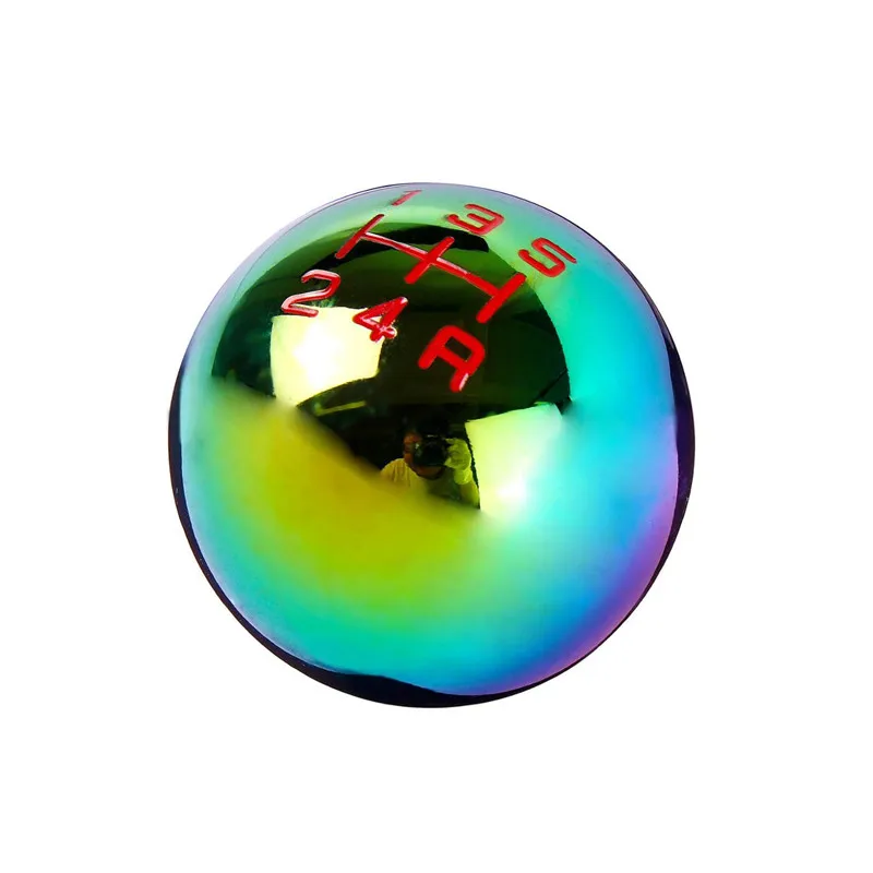 Хромированная яркая универсальная ручка переключения передач 5/6 скоростей