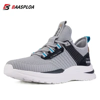 Baasploa 2022 New Men Sport Sneaker Lightweight Casual Shoes Comfortable Mesh Running Shoe Male Breathable Tenis Walking Shoes 1