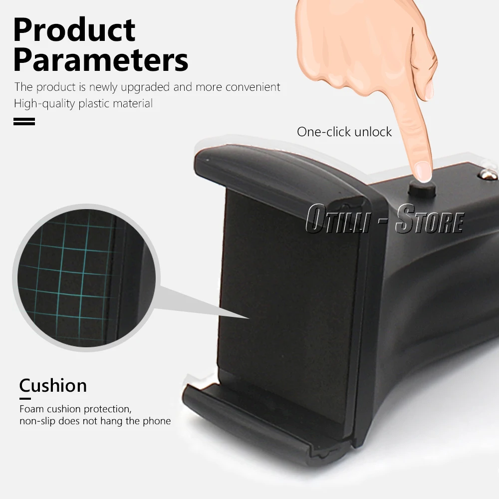 Держатель телефона для мотоцикла разблокированный навигационный кронштейн с