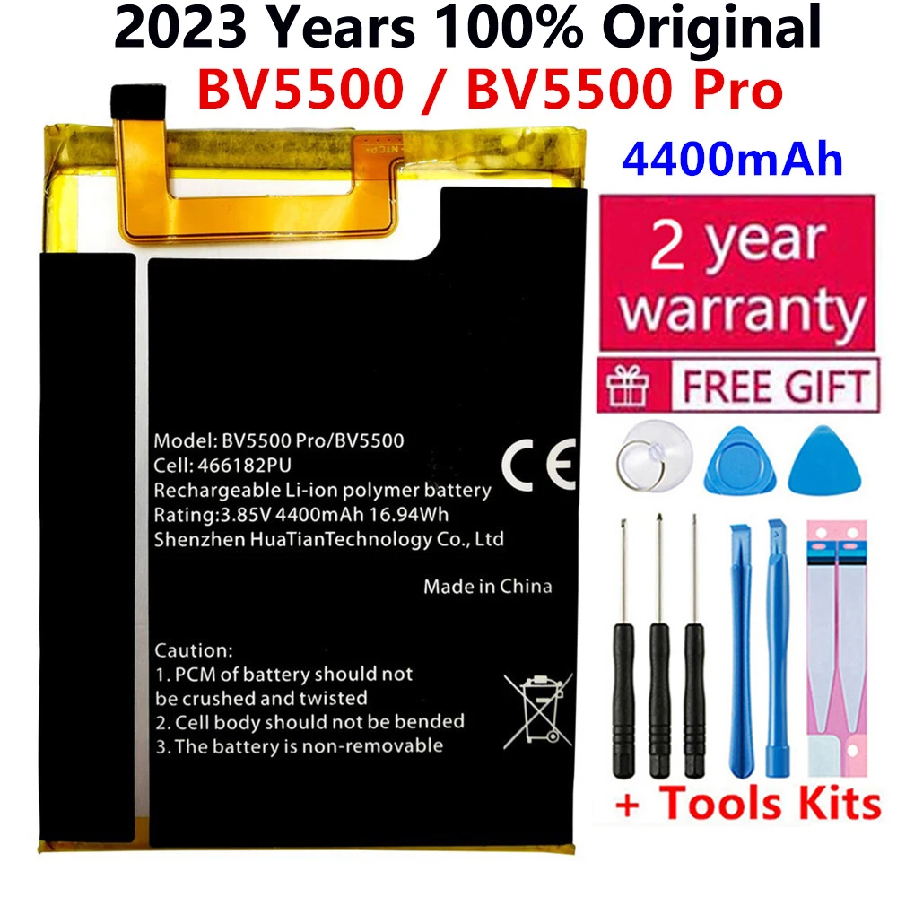 

100% оригинальный новый аккумулятор 4400 мАч BV5500 для Blackview BV5500 BV 5500 Pro, новейший продукт, высококачественный аккумулятор