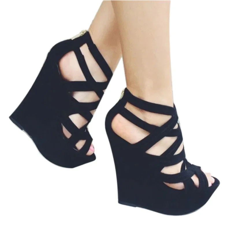 SHOFOO туфли сексуальные женские сандалии на высоком каблуке. Высота каблука около