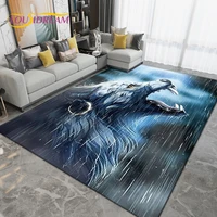 cartoon tiger lion wolf animal area rugcarpet rug for living room bedroom sofadoormat kitchen bathroom non slip floor mat gift