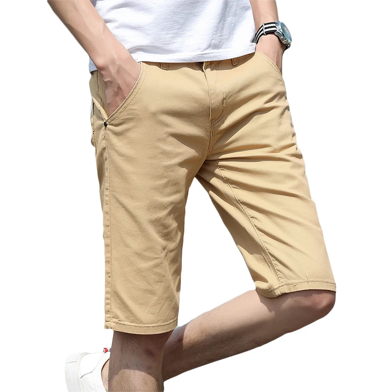 

2022 New Summer Men'S Casual Shorts New Men'S Five-Point Pants Cotton Fashion Slim Style Shorts Large Size 28-38 Men'S Shorts