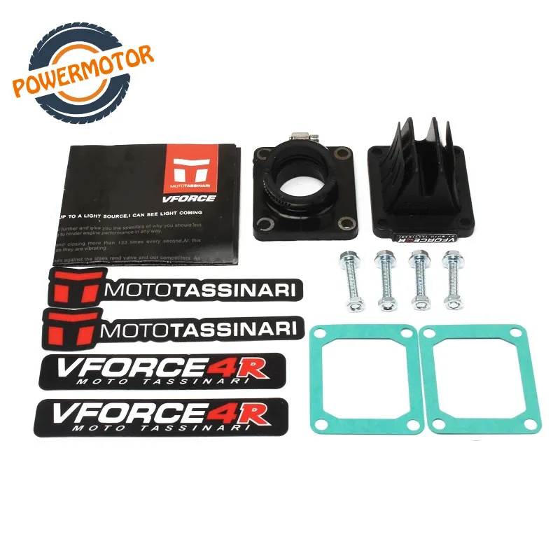 V Force 4R V4R82A-I YZ85 VForce 4 Reed Valve System Petals With Intake Manifold For YAMAHA YZ80 YZ 85 80 1993-2020 RX KING Box