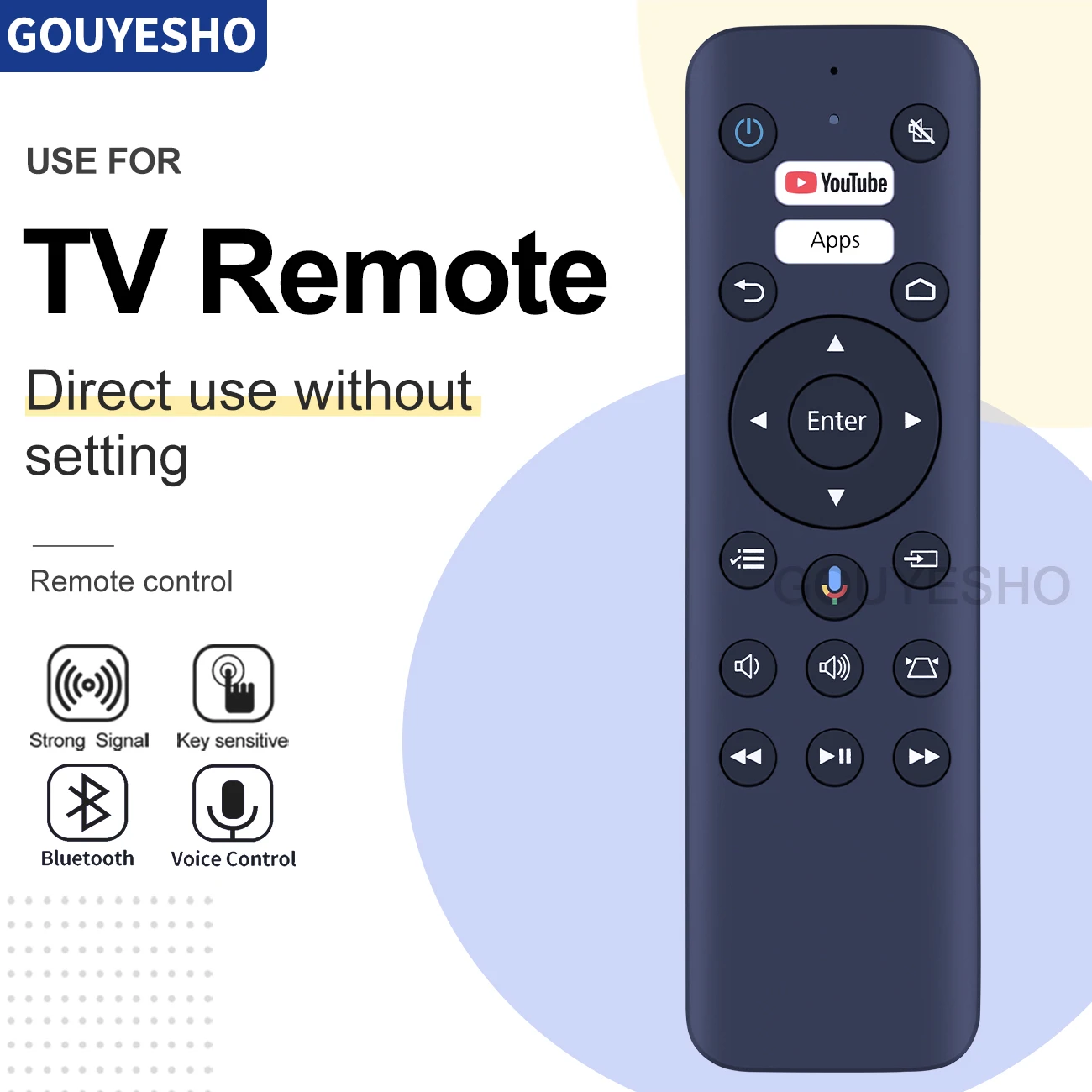 

New Original Voice Remote Control WH-55 WH-55B For Epson Projector EF-100B/100W ELPAP12