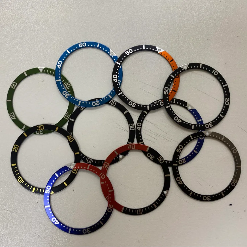 

38MM Watch Bezel Insert Watch Accessories Aluminum Piece Full Flat Bezel Mouth Outer Diameter 38mm Inner Diameter 31.5mm