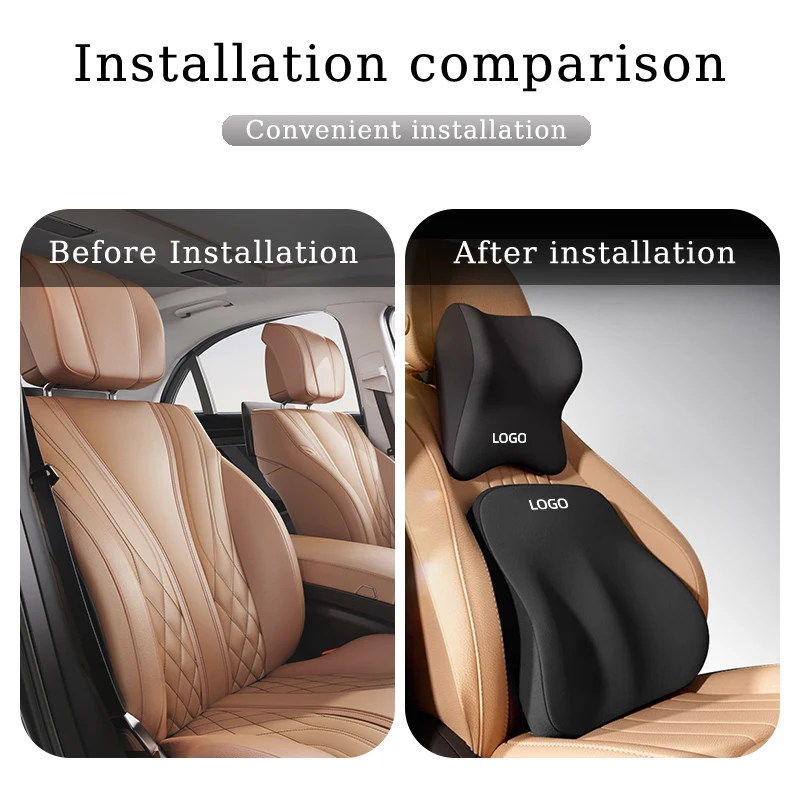 Автомобильная подушка для шеи поддержка поясницы подголовник поясничная