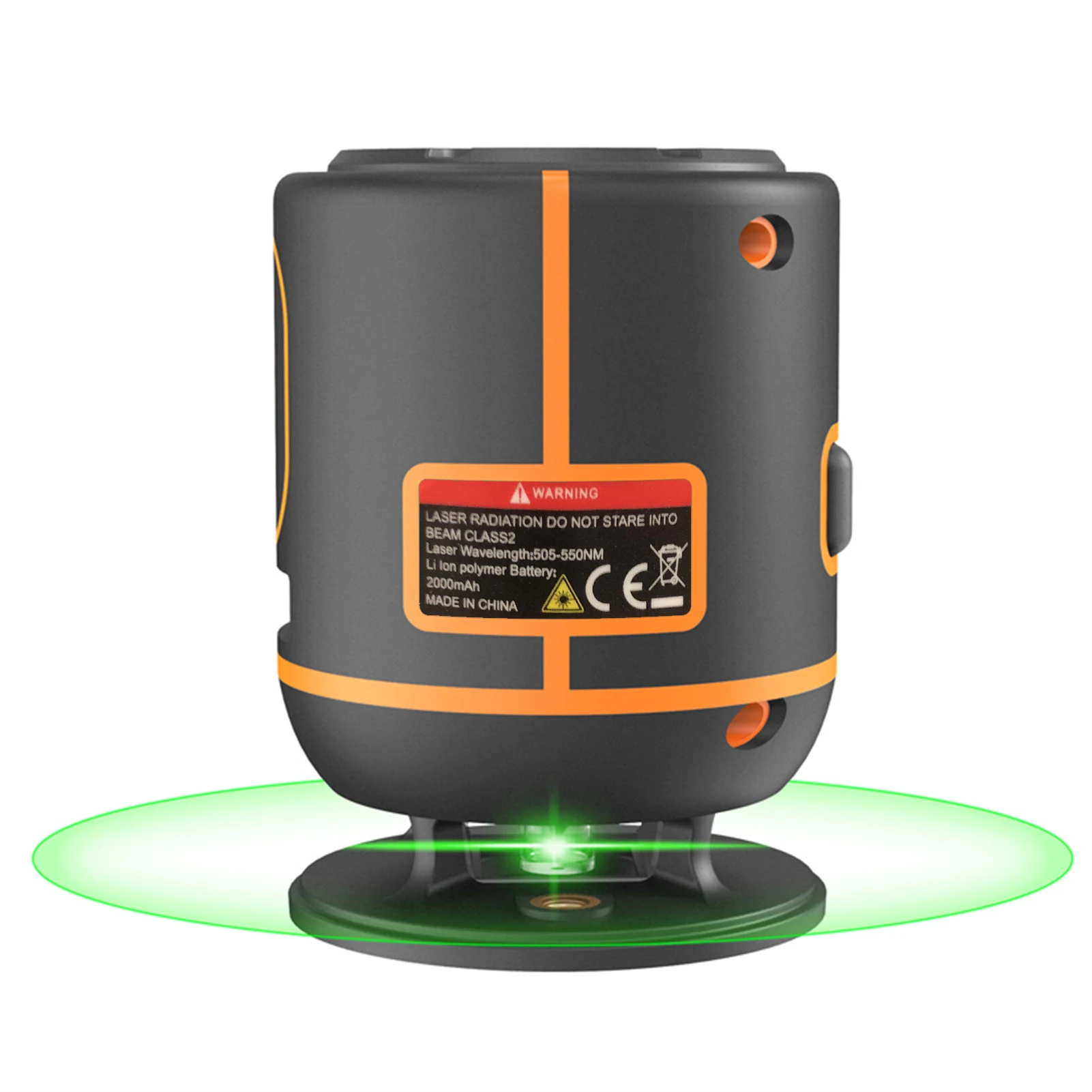 4 Lines 30M/ 98FT Laser Level Self Leveling 360° Horizontal And Vertical Cross Green Lines Auto Self-Leveling with Bracket