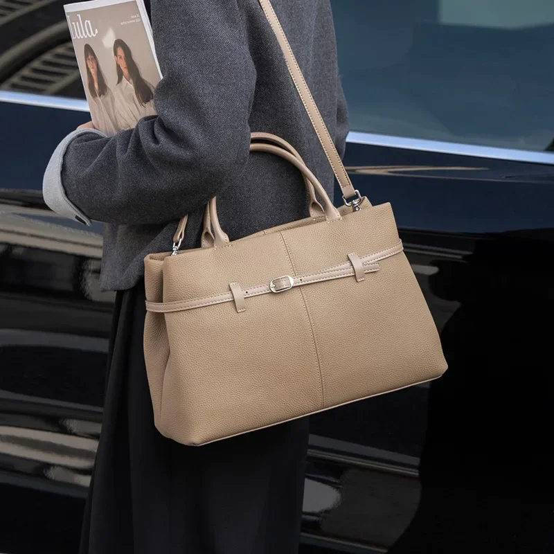 2025 новые модные женские сумки из натуральной кожи на плечо женская брендовая