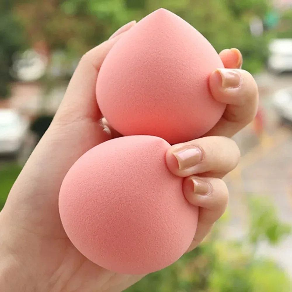 

3Pcs Makeup Sponge Cosmetic Puff Beauty Egg Makeup Egg Peach Sponges Foundation Powder Puff Dry and Wet Combined Makeup Tools