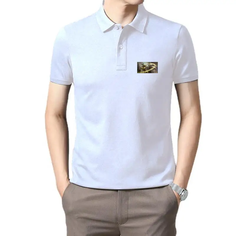 

Golf wear men New Saint Seiya Taurus for Men Black polo t shirt for men