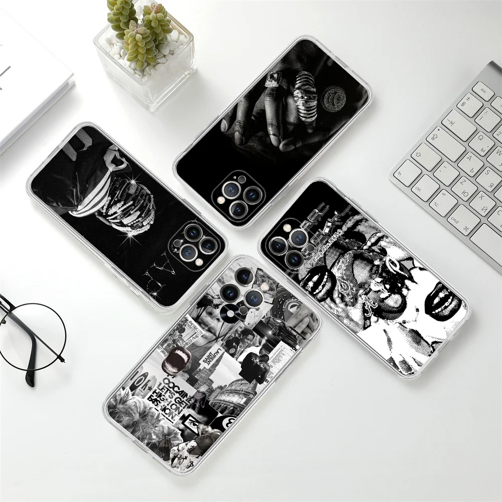 Singer A-Asap R-Rocky Phone Case For iPhone 16 15 14 11 12 13 Mini Pro XS Max Cover 6 7 8 Plus X Funda Shell