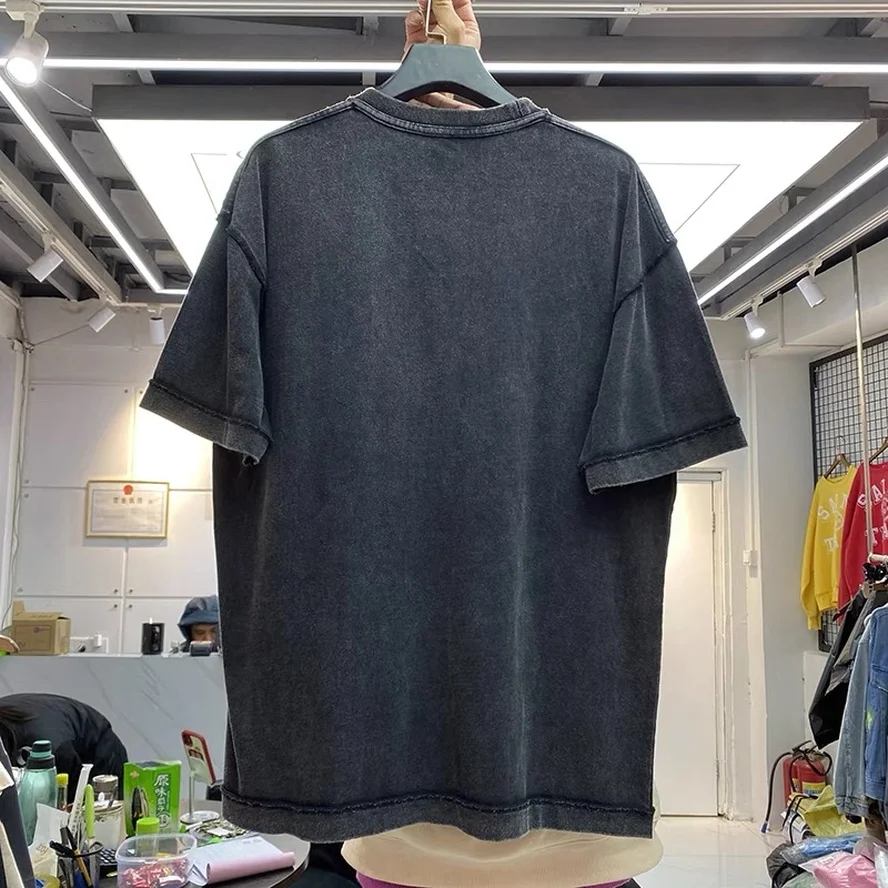 Мужская/женская футболка с вышивкой и логотипом Askyurself |