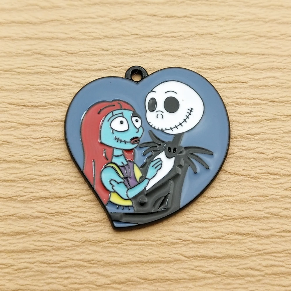 10 шт. эмалевые Подвески Кошмар перед Рождеством