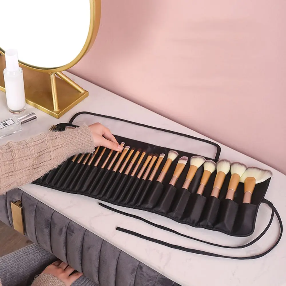 

Tools Pouch Waterproof Makeup Tools Holder Cosmetic Organizer Makeup Brush Holder Toiletry Storage Case Makeup Bags