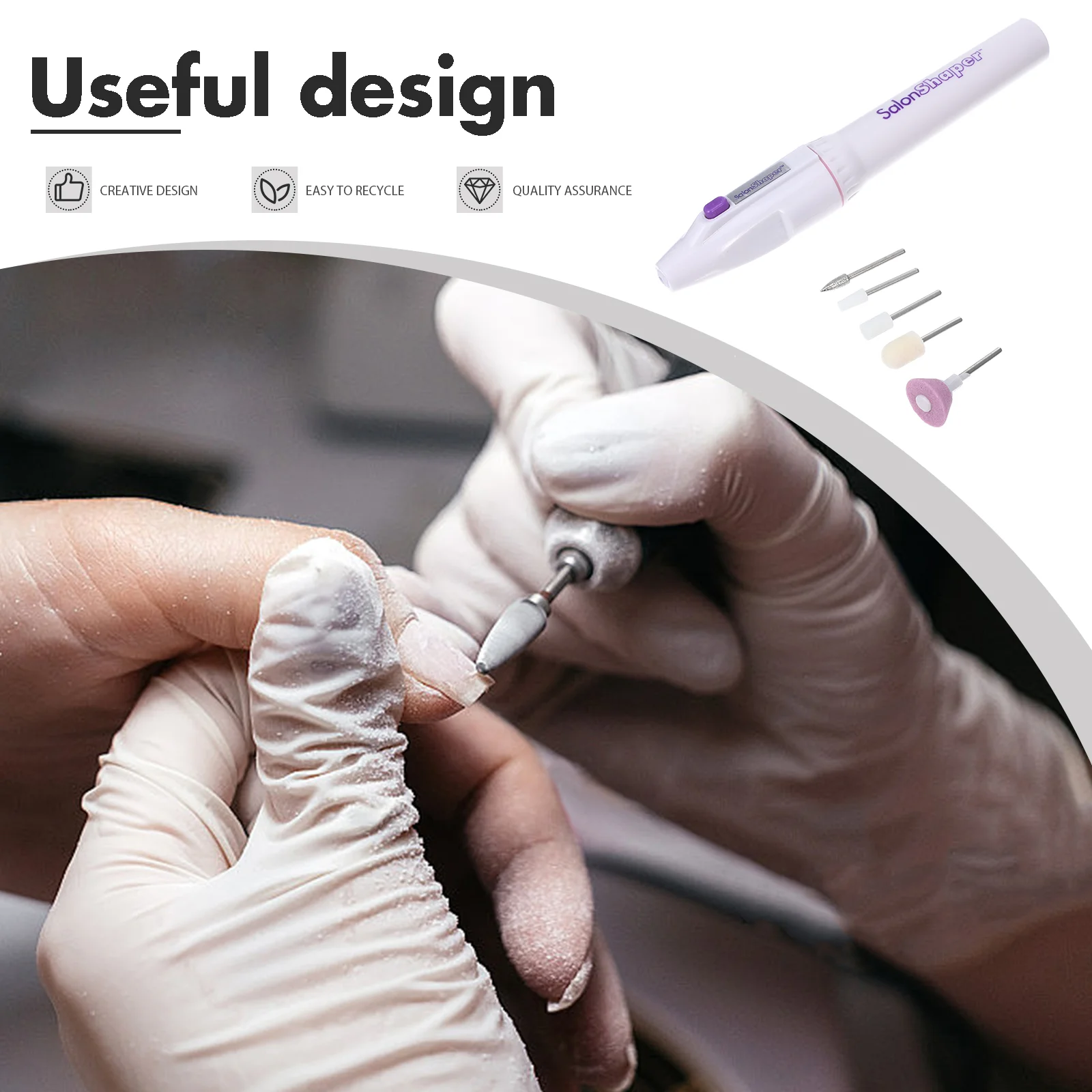 Набор для рисования ногтей электрическая пилка профессиональный маникюр и