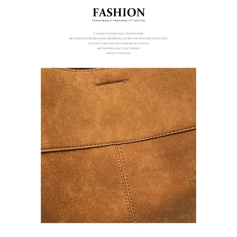 Зимняя новая матовая кожаная сумка большой вместимости женская элегантная через