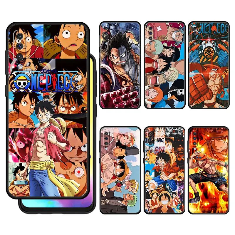 

Phone Case For Samsung Galaxy A50 A30 A70 Cover for MOTO G60 G30 G9Play for Nokia G10 X10 Silicon Capa One Piece Luffy and Sanji