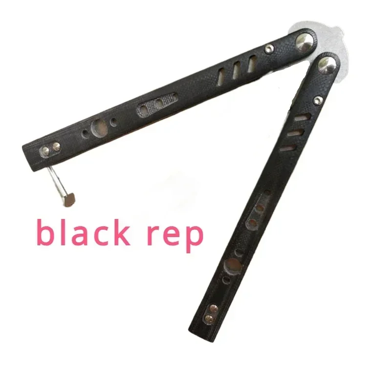 Фото Многофункциональный нож TheOne Black Rep Replicant G10+ с титановой рукоятью, лезвием D2 и системой втулочных соединений, EDC №2