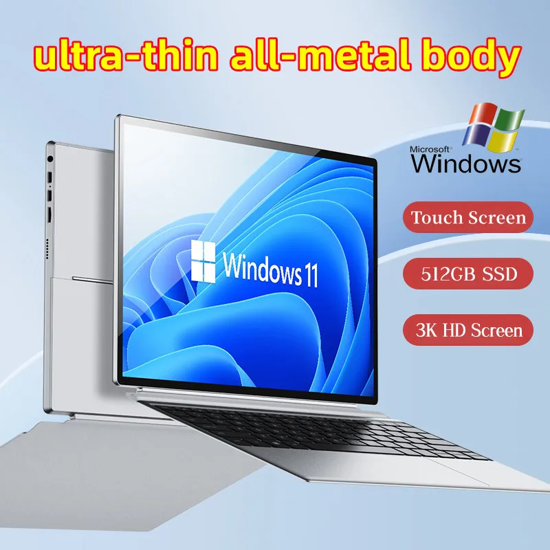 Игровой ноутбук 2 в 1 процессор Intel J4125 сенсорный экран Windows 11 HD дисплей 12 3 дюйма со