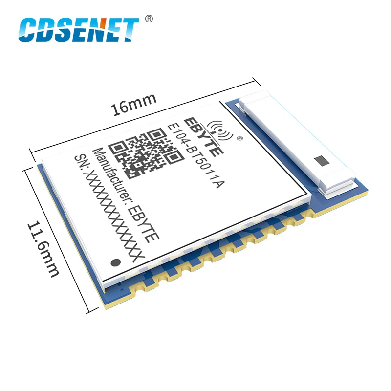 CDSENET 5Pcs/lot BLE5.1 Module NRF52811 High Speed Wireless Transceiver UART To Bluetooth BLE Modules APP Remote Configuration
