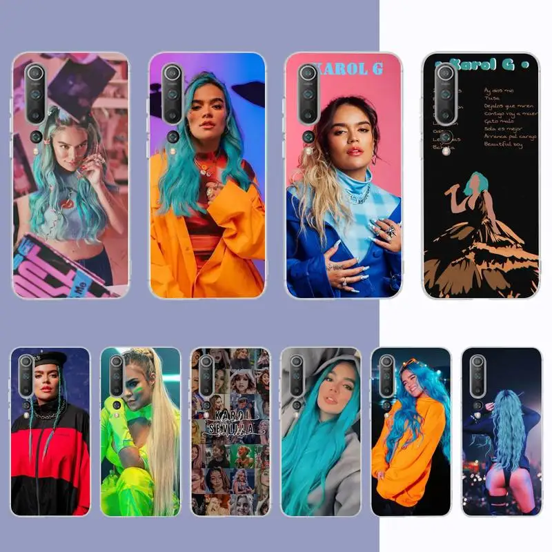 

MaiYaCa RUICHI KAROL G Phone Case for Samsung S21 A10 for Redmi Note 7 9 for Huawei P30Pro Honor 8X 10i cover