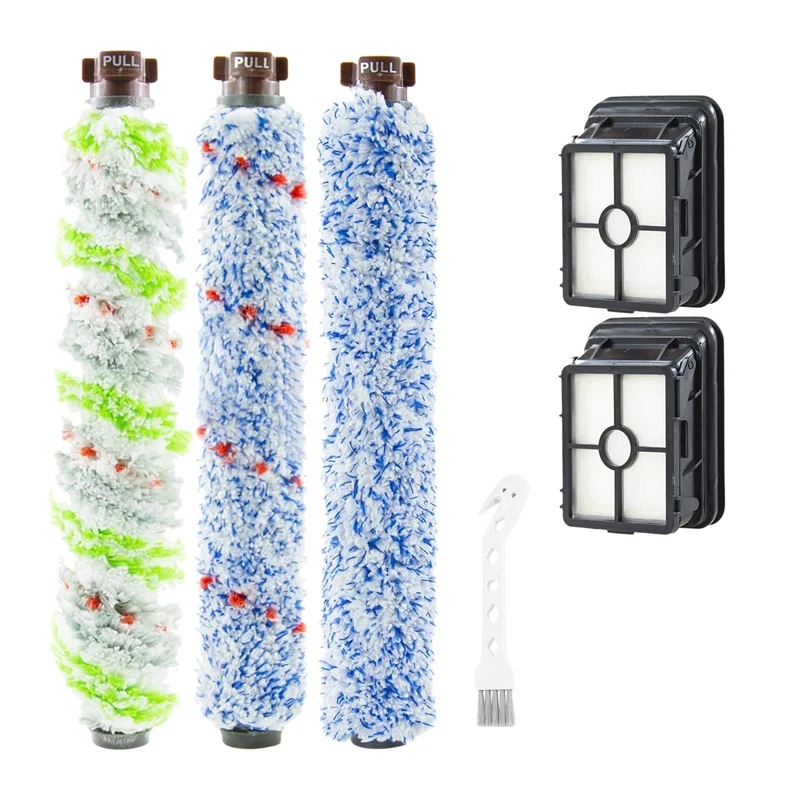 

Hepa Filter Roll Brush Kit For Bissell Crosswave 1785 2303 2305 Series Vacuum Cleaner Wood Floor Brush Pet Brush