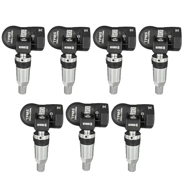 Фото Датчик TPMS A60E, 7 шт., программируемый, для измерения давления в шинах, 315 МГц + 433 МГц, 2-в-1, для инструментов Autel TS408, TS508, ITS600, датчик MX №1