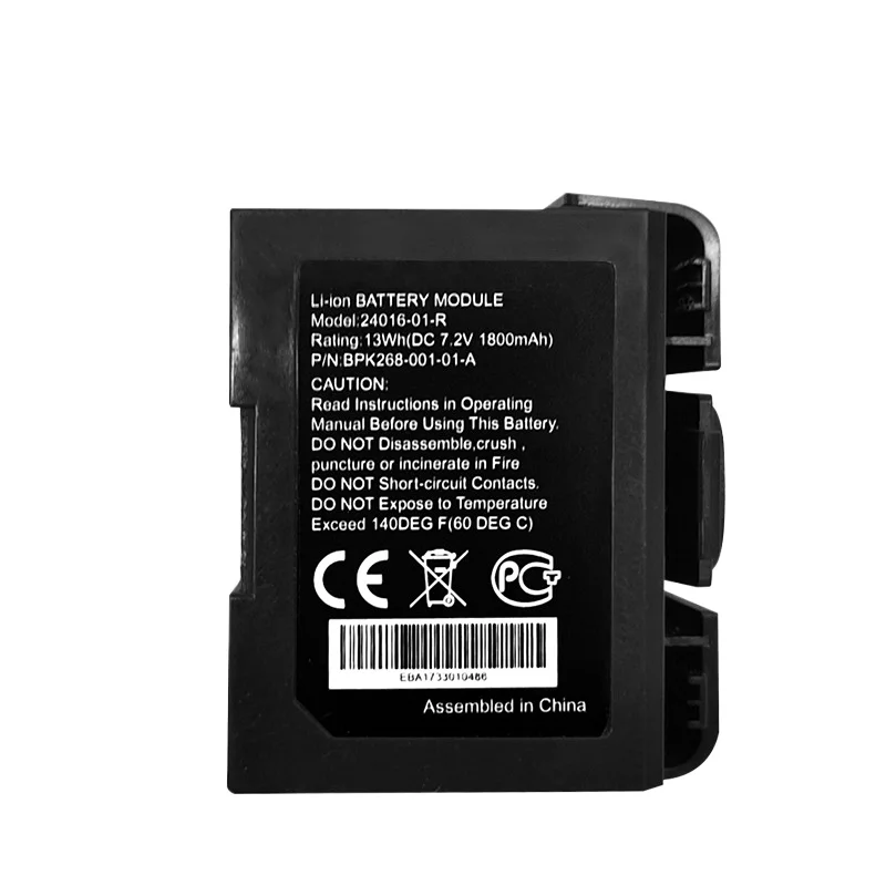 Фото Аккумулятор 24016-01-R 7.2V 13Wh 1800mAh для беспроводных терминалов Verifone VX680 VX520, банкоматов, высококачественная POS-батарея №2