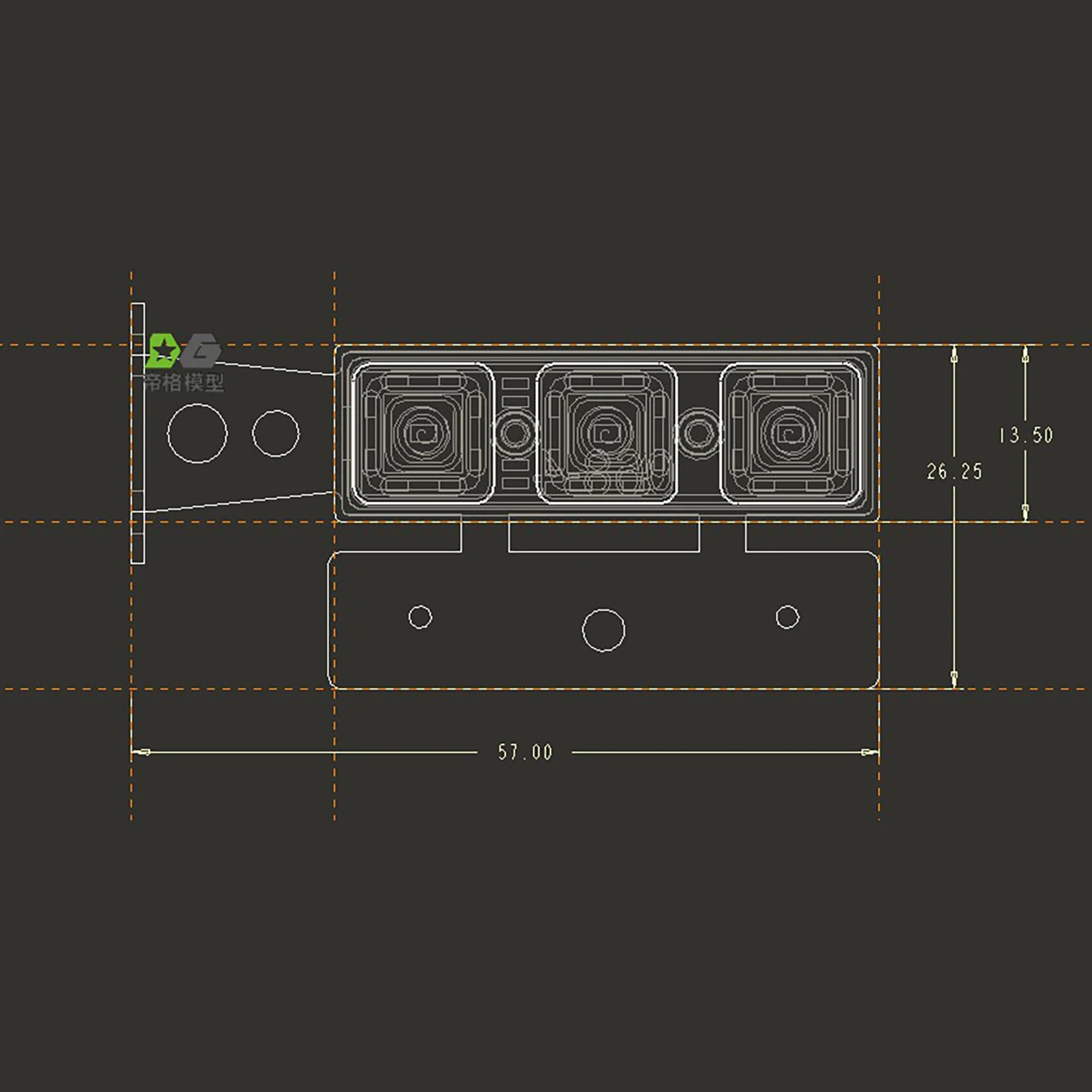 Задние фонари TOUCAN RC HOBBY для 1/14 Tamiyaya