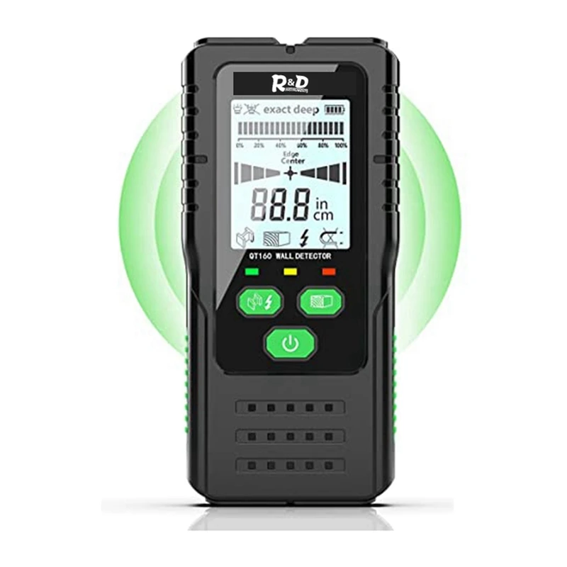 

BMDT-Wall Stud Finder Scanner Magnetic Beam Finders Wood And Zircon Magnet Joist Pipe AC Wire Detector (Normal-Studfinder)