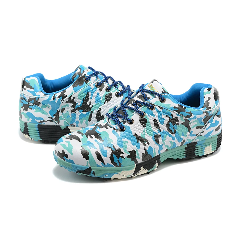 Brand Camouflage Golf Shoes Professional Golf Sneakers 2022 New Outdoor Non-Slip Grass Walking Shoes Men Spikeless Golf Shoes