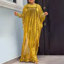 VONDA Spring Women Casual Solid Sundress Oversized  2022 Sexy Long Sleeve Maxi Dress Robe Party Vestidos Crew-Neck Fashion Dress (4)