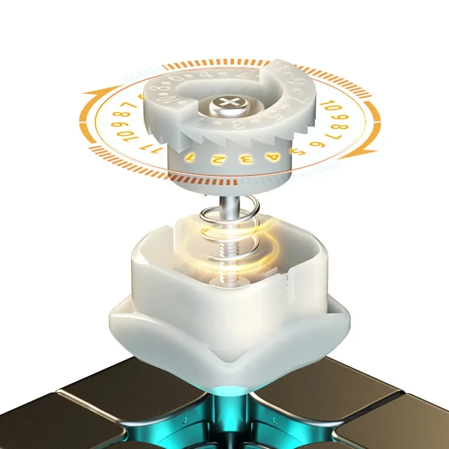 Qiyi 3x3x3 Pro Магнитный Магический Куб Профессиональная Скоростная