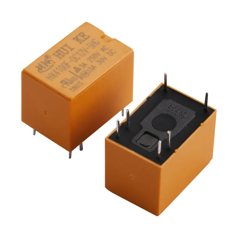 Реле HK4100F-DC3V-SHG HK4100F-DC5V-SHG 6 контактов 3A 3 В/5 В/9 В/12 В/24 В HK4100F-DC9V-SHG HK4100F-DC12V-SHG HK4100F-DC24V-SHG