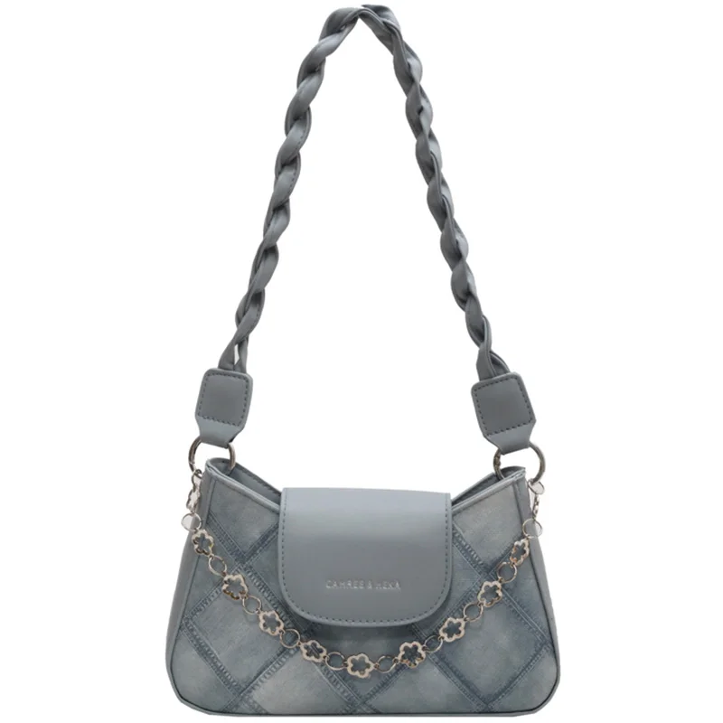 Трендовые дизайнерские сумки для женщин 2023 винтажная сумка через плечо из