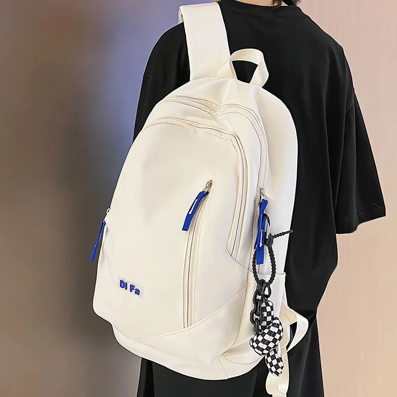 

Модный женский вместительный рюкзак для колледжа, трендовый Дамский ранец для ноутбука, дорожная Студенческая сумка для книг и девушек, мод...